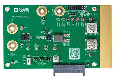 MAX20830EVKIT Board Photo Top