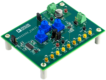 MAX22202EVKIT Board Photo Angle