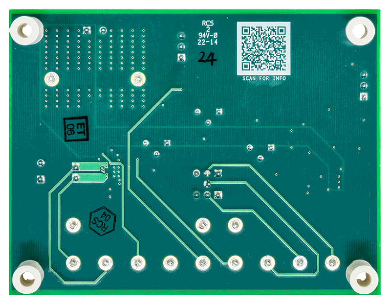 MAX22202EVKIT Board Photo Bottom