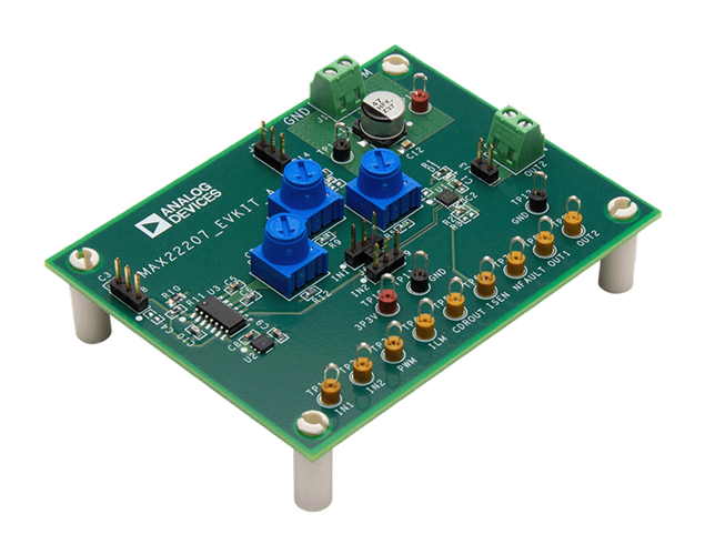 MAX22207EVKIT Board Photo Angle