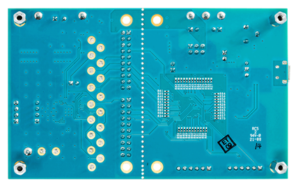 MAX22210EVKIT Board Photo Bottom