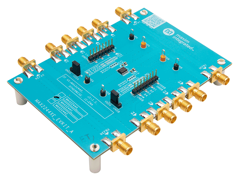 MAX22441EVKIT Board Photo Angle