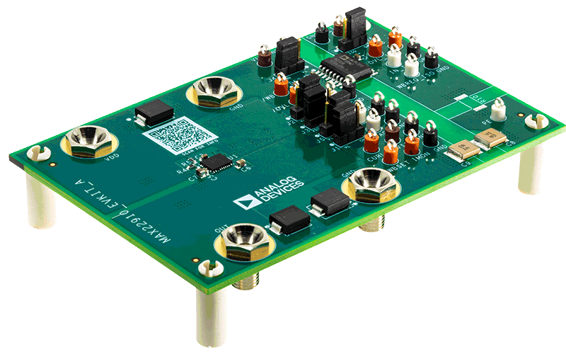 MAX22910EVKIT Board Photo Angle View