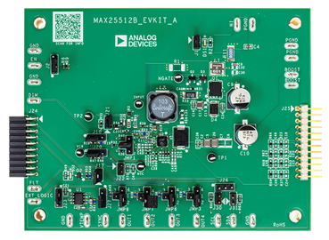 MAX25512BEVKIT Board Photo Top View