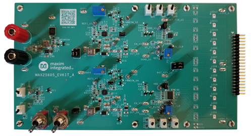MAX25605EVKIT：ボード写真