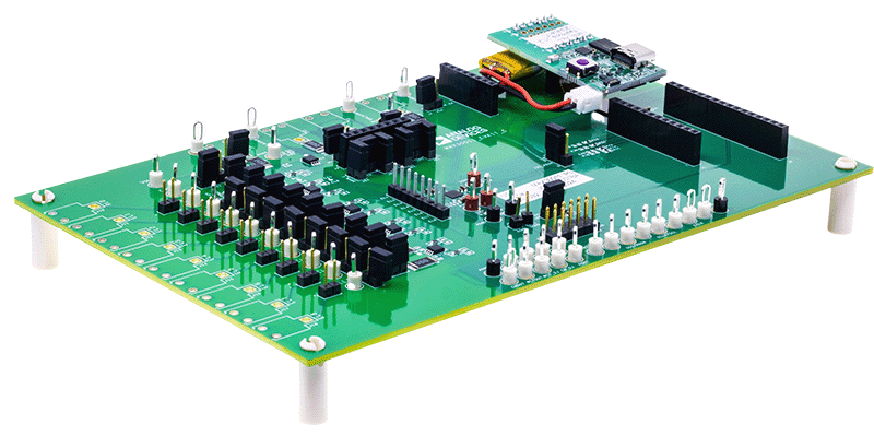 MAX30011EVKIT Board Photo Angle View