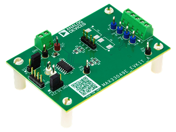 MAX33049EEVKIT Board Photo Angle View