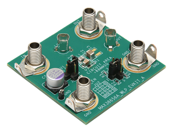 MAX38656AEVK-WLP Board Photo Angle View