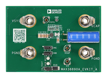 MAX38890AEVKIT Board Photo Top