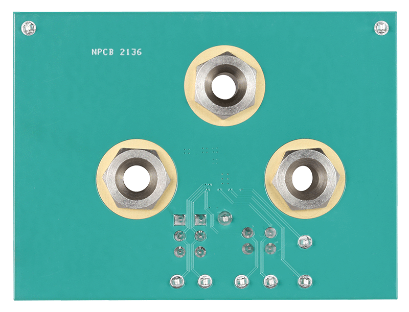 MAX38913AEVK Board Photo Bottom View