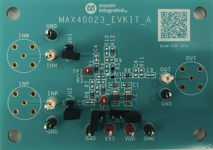 MAX40023EVKIT：ボード写真
