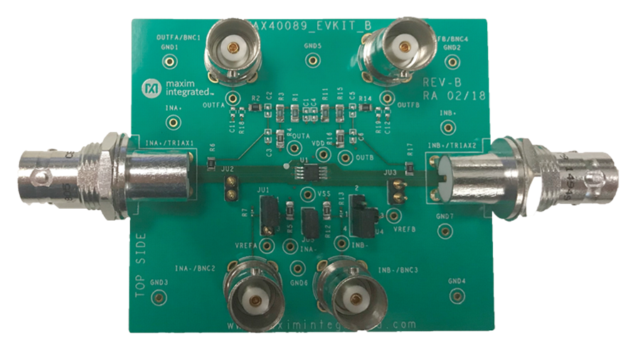 MAX40089EVKIT：ボード写真