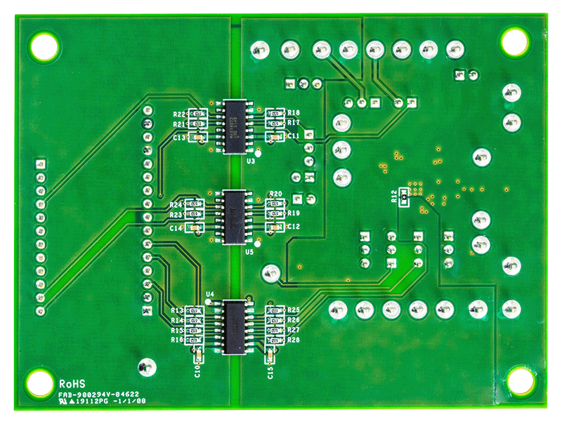 MAX40109EVKIT Board Photo - Bottom View