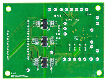 MAX40109EVKIT Board Photo - Bottom View