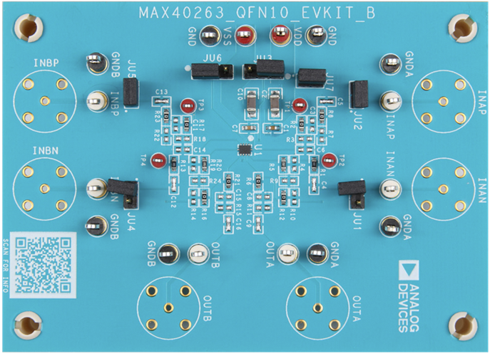 MAX40263EVKIT：ボード写真