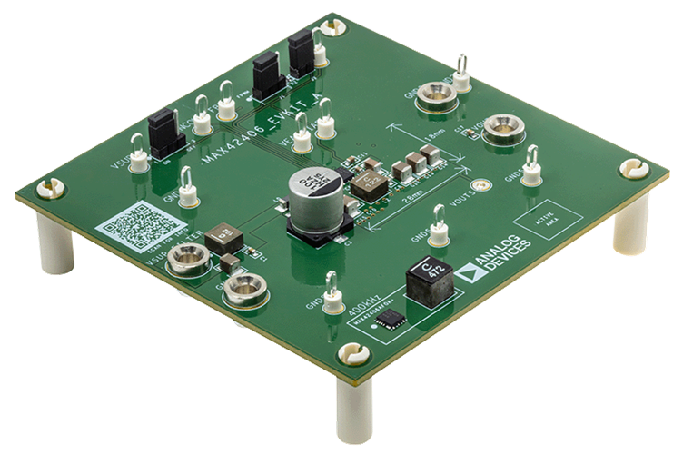 MAX42406EVKIT Board Photo Angle View