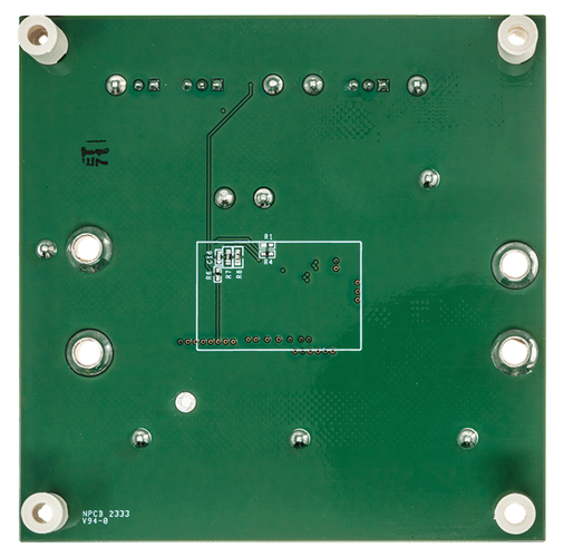 MAX42406EVKIT Board Photo Bottom View
