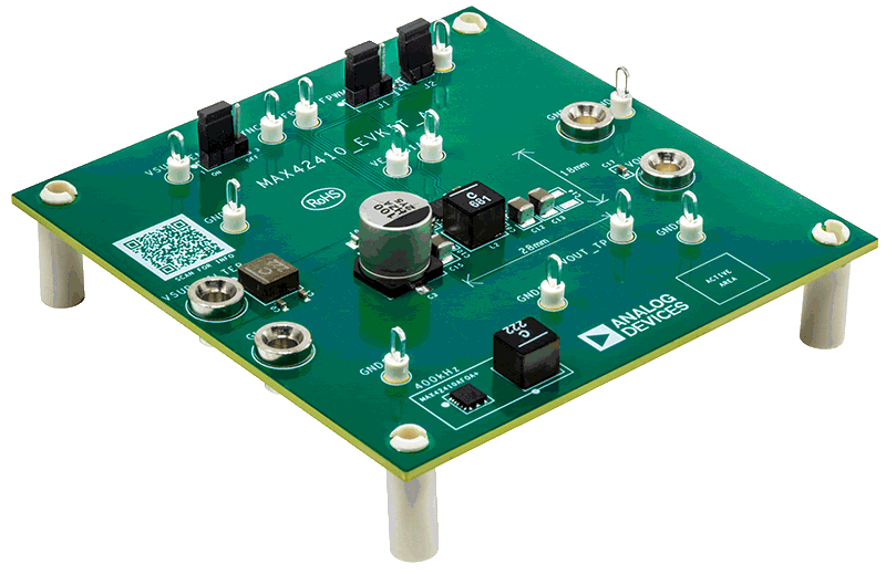 MAX42410EVKIT Board Photo Angle View