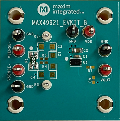 MAX49921EVKIT:ボード写真