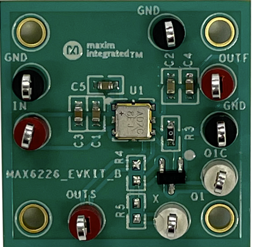 MAX6226EVKIT：ボード写真