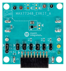 MAX77348 EV Kit - Top View