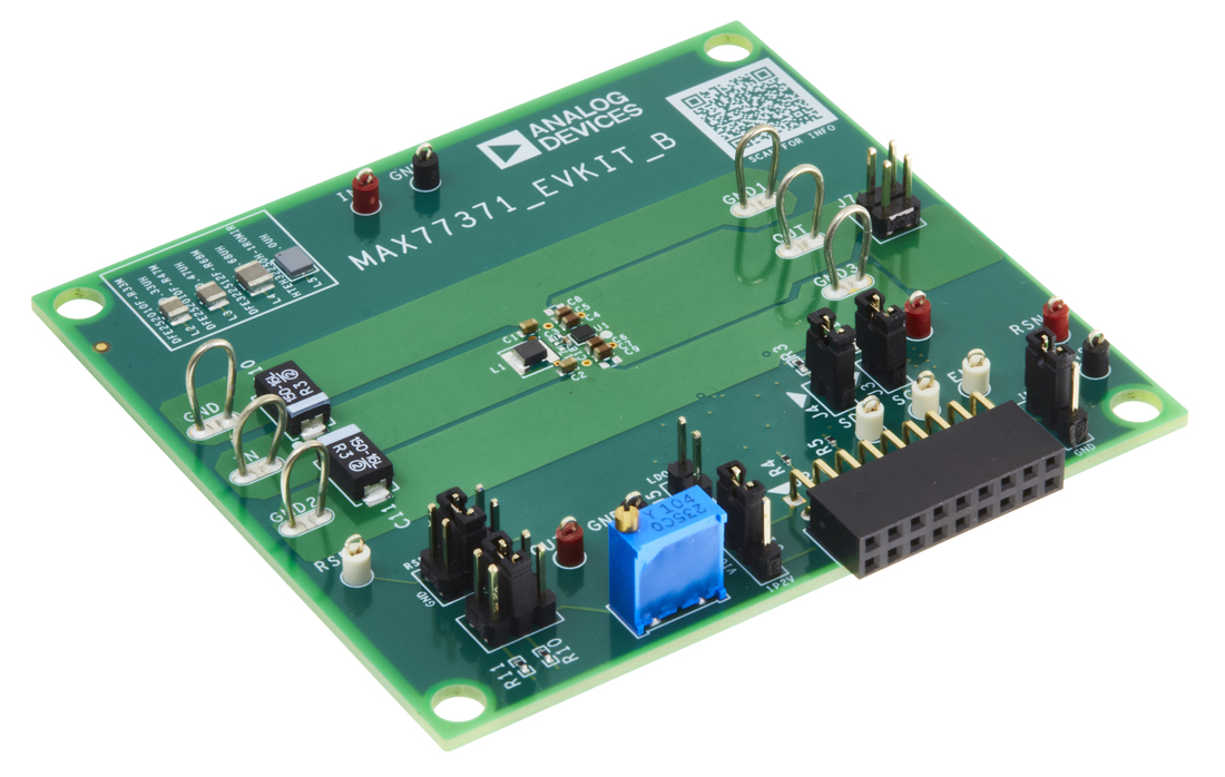 MAX77371EVKIT Board Photo Angle View