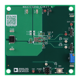 MAX77505EVKIT Board Photo Top View