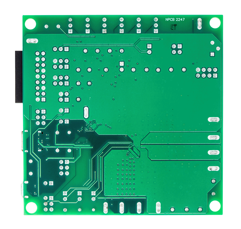 MAX77789EVKIT Evaluation Board - Bottom View
