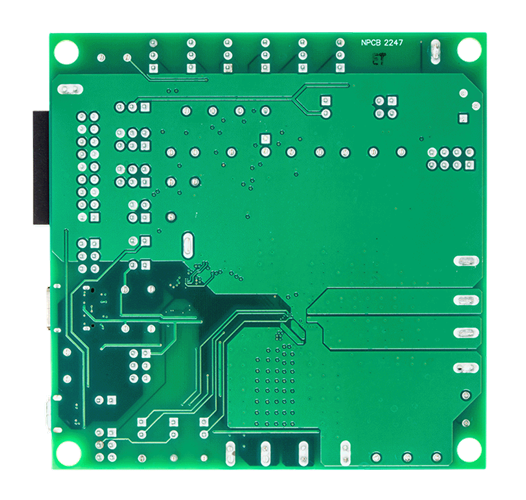 MAX77789EVKIT Evaluation Board - Bottom View
