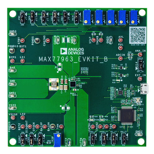 MAX77963EVKIT Board Photo Top