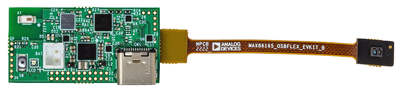 MAX86165EVKIT Board Photo Top View