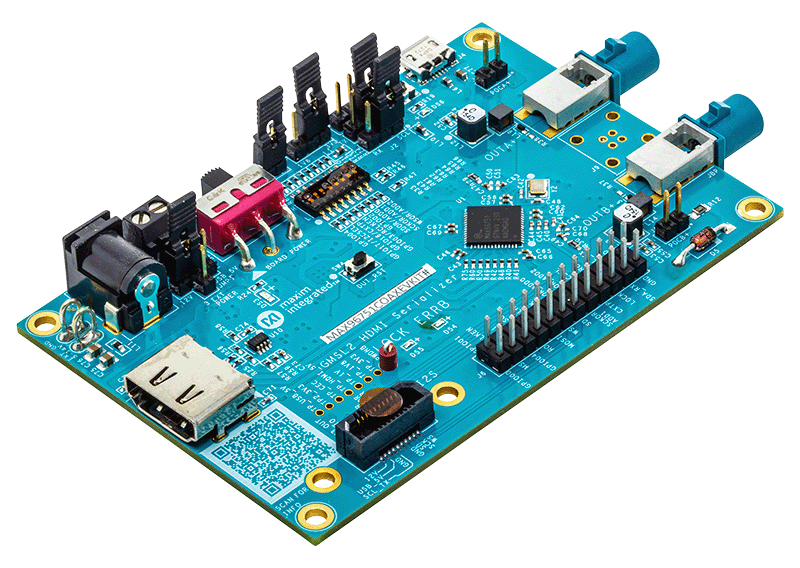 MAX96751EVKIT Board Photo Angle View