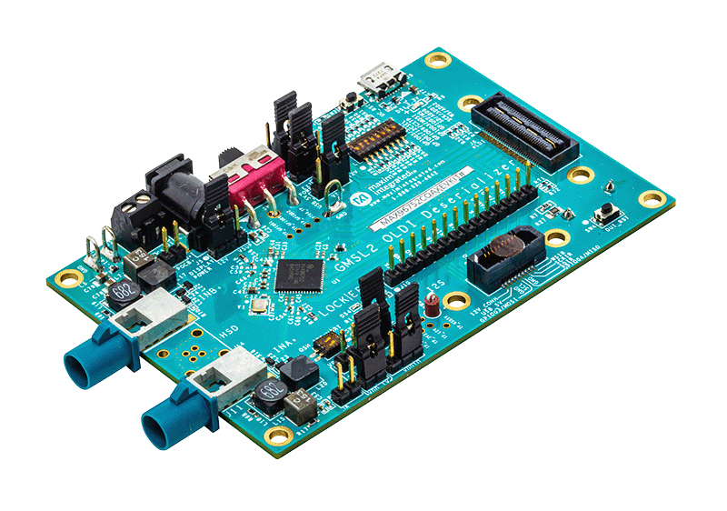 MAX96752EVKIT Board Photo Angle View