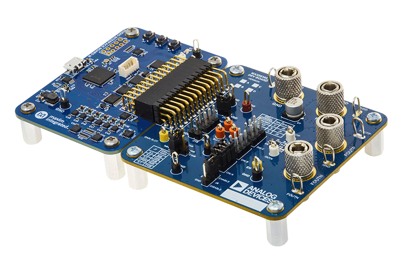 MAX98366KIT Board Photo Angle View