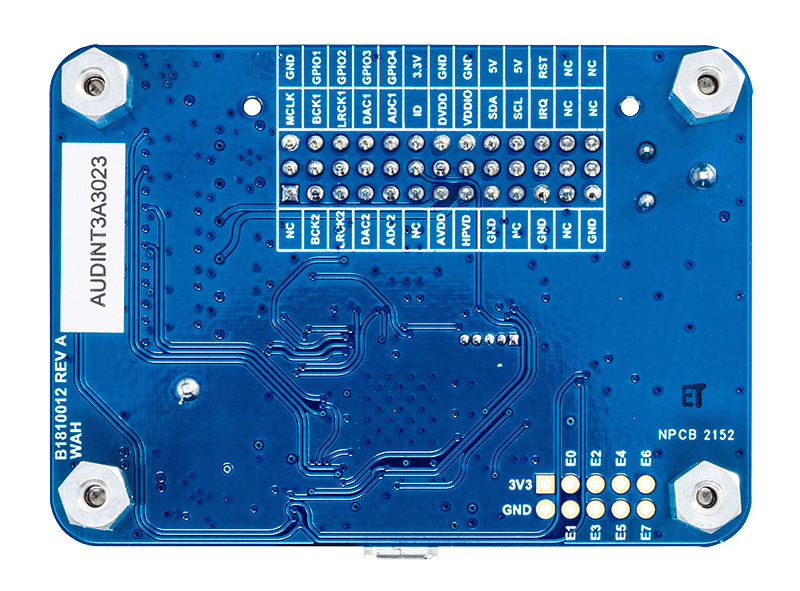 MAXAUDINT003-T1 Bottom View