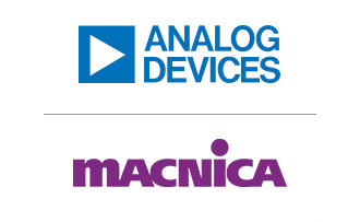 Analog Devices and MACNICA logo