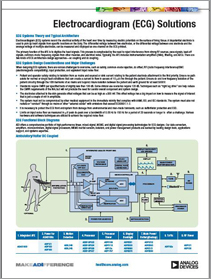 Electrocardiogram (ECG) Solutions | Analog Devices