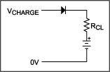 Figure 2. Charge circuit for an ML battery.