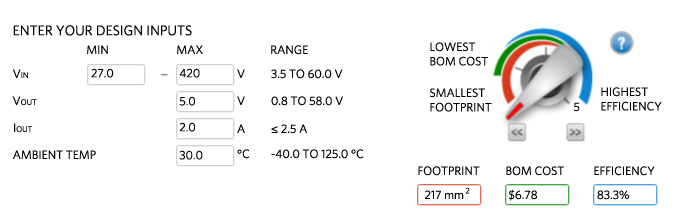 Figure 6. Redesigned circuit, optimized for size.