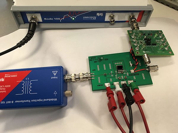 Required setup for PSRR measurement.