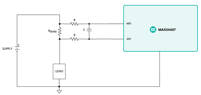 図 10. 差動モード・フィルタを適用した例