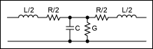 Figure 3. Lossy transmission line.