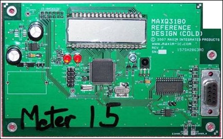 Figure 11. The cold board of the reference design