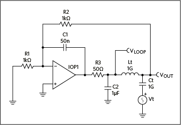 Figure 13. Modified circuit for loop measurement.