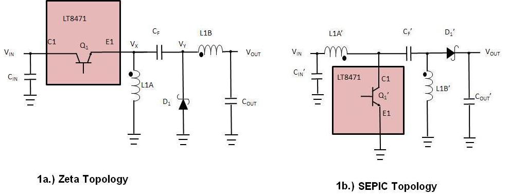 Zeta and SEPIC Topologies
