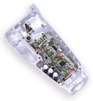 A motor controller with a peak output of 500W into an area of no more than 65 x 45 mm
