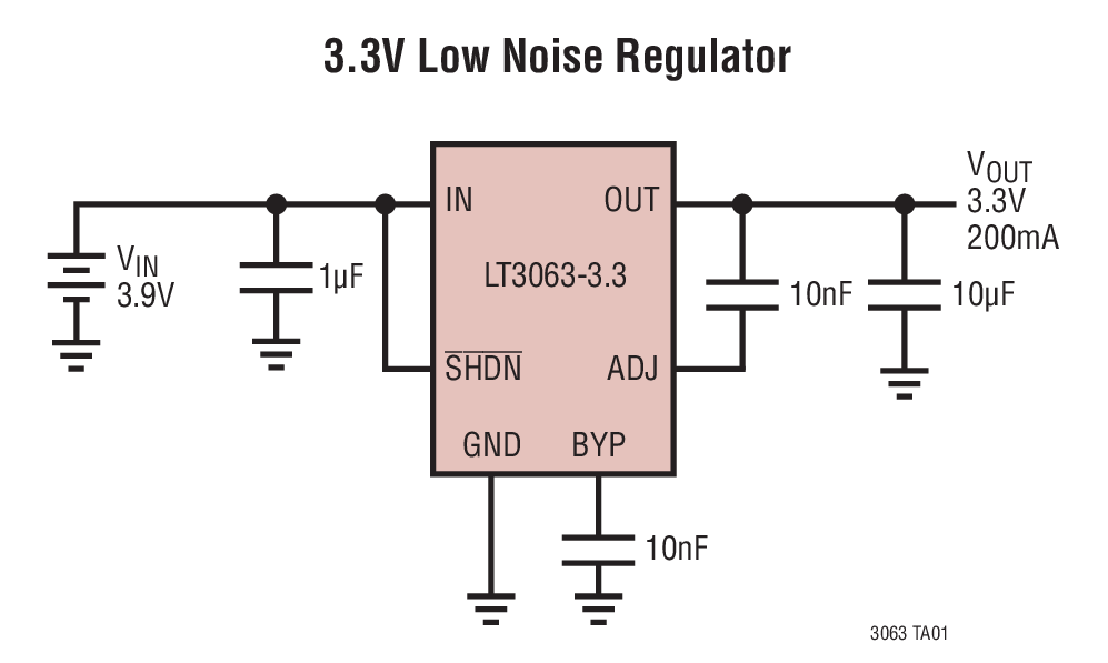 3.3V Low Noise Regulator
