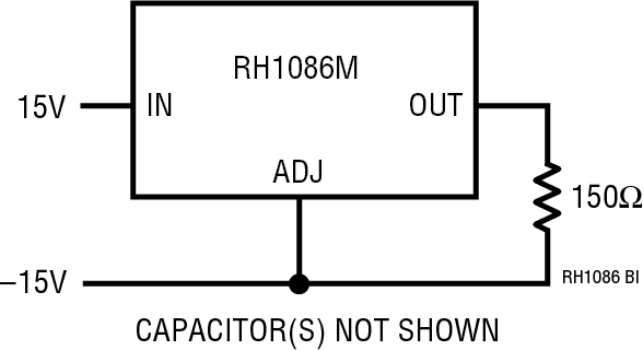 RH1086M Application Circuit