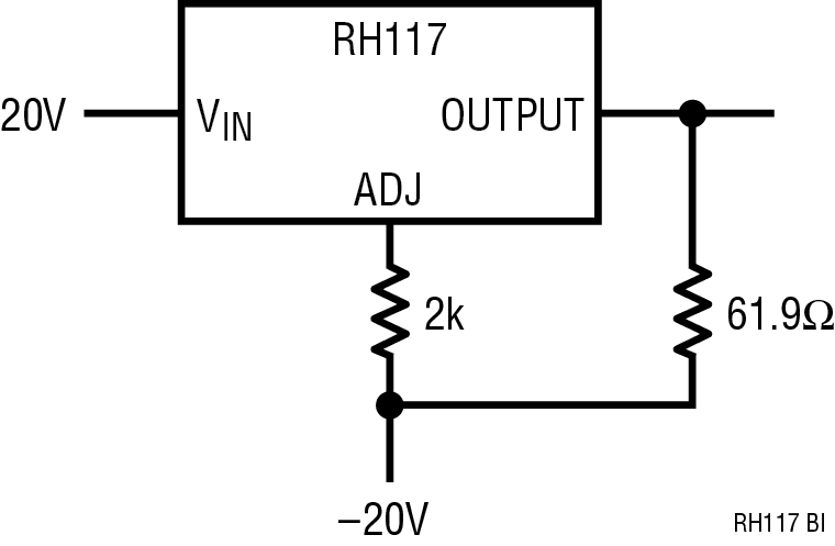 RH117 Application Circuit