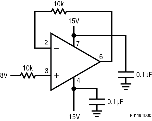 RH118 Total Dose Bias Circuit
